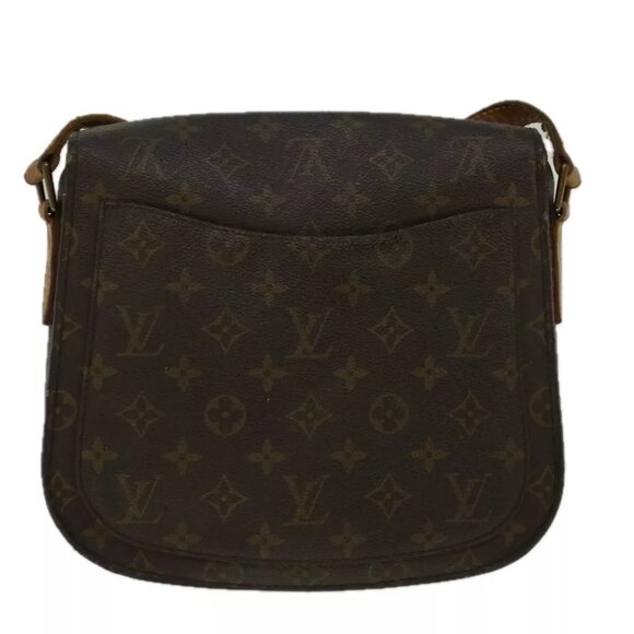 LOUIS VUITTON Monogram Saint Cloud GM Shoulder Bag M51242 LV Auth ti1274 - Picture 3 of 15